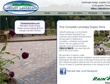 Tablet Screenshot of laboufflandscape.com